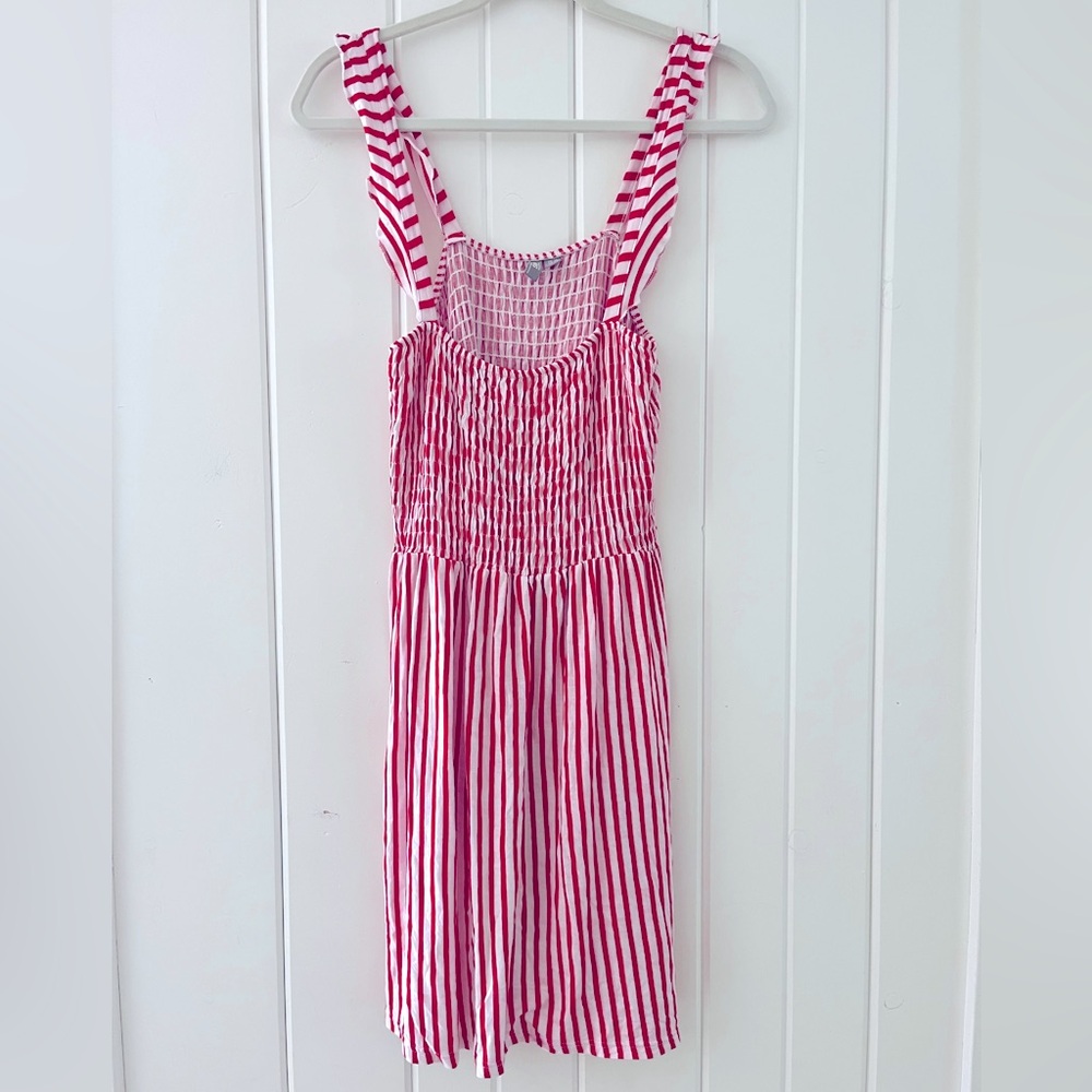ASOS Red and White Striped Dress, Sz 12